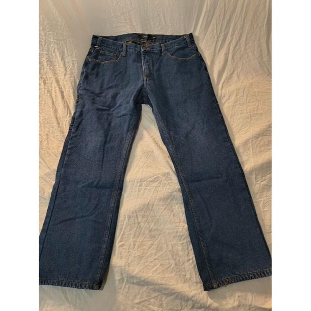 Berkley Jensen Men’s Flannel-Lined KJeans 36x30 – Winter Warm Denim